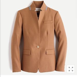 NWT J.Crew Regent Blazer in Camel
